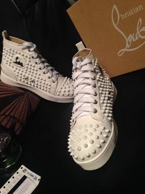 Christian Louboutin High-Top Fashion Men Shoes--011